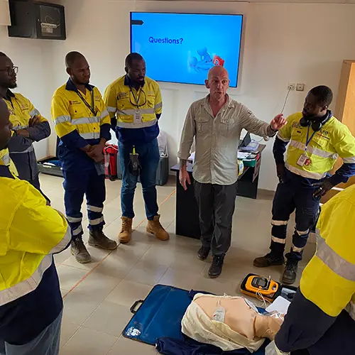 CPR medical training fss group